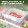 Zestaw 4 pojemników do przechowywania Viwares – hermetyczne Podgląd zdjęcia produktu 5