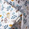 BLUMENWIESE Türkis Blau 100% Baumwolle 180 x 30 cm Produktbild-Vorschau 3