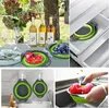 Lot de 2 - Passoire en silicone pliable, Bol en silicone, Voir les images du produit 9