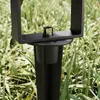 Lucande Außenstrahler Galina, Erdspieß, Stecker, grau, 11 Produktbild-Vorschau 6