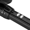 Close-up of a black hair curling iron with silver buttons and a dial with timer settings. Anteprima dell’immagine prodotto