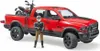 bruder RAM 2500 Power Wagon mit Ducati Desert Sled und Produktbild-Vorschau 14