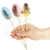 com-four® 18x Blumenstecker für Ostern - bunte Ostereier Produktbild-Vorschau 5