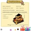 MODFU 3D-Puzzles, DIY Mini-Haus Bausatz, Handgefertigte Produktbild-Vorschau 2
