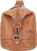 The Skandinavian Brand Mini Leder Rucksack  Cognac : Produktbild-Vorschau 1