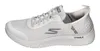 A white Skechers Go Walk slip-on sneaker is shown from the side against a white background. Voir les images du produit