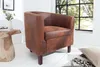 riess-ambiente Design Lounge Sessel HEMINGWAY whisky braun Produktbild-Vorschau 2