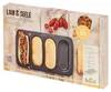BIRKMANN 4er Hot Dog Brötchenblech, L 35 x B 22 cm, aus Produktbild-Vorschau 1