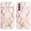 Galaxy S21+ Hülle, Marmor Motiv Kunstleder Tasche Wallet Produktbild-Vorschau 2