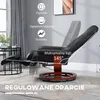 Fotel rozkładany HOMCOM z funkcją odchylania, obrotowy o Podgląd zdjęcia produktu 4