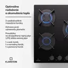 Klarstein plynový sporák 3 horáky, vstavaný plynový sporák Náhľad obrázku produktu 3