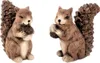 2 Eichhörnchen Figuren mit Nuss H 11-12 cm Dekofigur Produktbild-Vorschau 1
