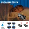 Projektionswecker LED, 180° Projektion, Radiowecker mit Produktbild-Vorschau 2