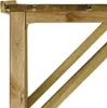 vidaXL Szopa narzędziowa z wiatą drewno sosnowe 253×80×170 Podgląd zdjęcia produktu 11