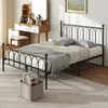 STILVORA Metallbett 140 x 200 cm Bettgestell Jugendbett mit Produktbild-Vorschau 3
