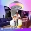50W Leiser Deckenventilator mit Beleuchtung, Music LED Produktbild-Vorschau 4