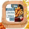 Vilde | Wkład do frytownicy powietrznej - Brązowy - 19x19cm Podgląd zdjęcia produktu 2