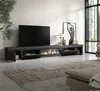 TV-Schrank, Lowboard, 368x35x45cm, Elektrokamin XXL, Produktbild-Vorschau 3