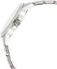 Side view of a silver watch with a metal band. Anteprima dell’immagine prodotto