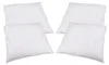4x Dekokissen weiß 40x40 cm mit Füllung 100% Polyester | Produktbild-Vorschau 1