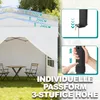 LZQ Pavillon pop-up 2,5 x 2,5 m Pavillon pliable pour Voir les images du produit 6