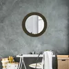 Spiegel Rund mit Aufdruck - Wandspiegel Design Wandmontage Produktbild-Vorschau 5