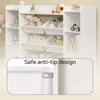 BEALIFE Kinderregal mit Schubladen 140x30x90 cm | Produktbild-Vorschau 5