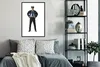 MuchoWow® Gerahmtes Poster Porträt eines Polizisten 60x90 Produktbild-Vorschau 2
