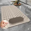 Duschmatte - Beige - 70x36 cm - Rutschfeste Badewannenmatte Produktbild-Vorschau 3