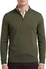 Gant Half-Zip Pullover grün 100% Wolle Produktbild-Vorschau 1