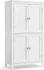 VASAGLE Badkommode Badezimmerschrank, mit 4 Türen, Produktbild-Vorschau 2