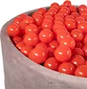 H&F Heimtextilien | 500 Spielbälle für Bällebad 6 cm – Rot Produktbild-Vorschau 7