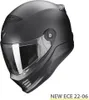 Casco moto SCORPION COVERT FX solido nero opaco perlato XL Anteprima dell’immagine prodotto 2