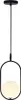 Lampa wisząca Cordel czarno-biała 1xG9x28W szkło Podgląd zdjęcia produktu 5