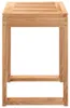 vidaXL Sgabello da bagno 40x30x46 cm in legno massiccio di Anteprima dell’immagine prodotto 4