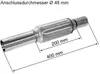 HJS 83 00 8541 Flexrohr Abgasanlage Auspuffrohr für CITROËN Produktbild-Vorschau 1