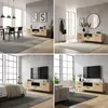 Armoire TV 'Noppen' avec tiroir et 2 portes 150 x 38 x 49 Voir les images du produit 3