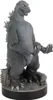 A Godzilla figurine standing on a city-themed base. Produktbild-Vorschau