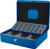 pavo Geldkassette mit Zähleinsatz blau 1 Tragegriff Produktbild-Vorschau 1