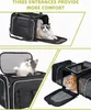 Katzenbox faltbar, Katzentransportkäfig mit Verstellbarer Produktbild-Vorschau 3