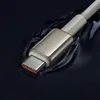Kabel Baseus Tungsten Gold, USB-C do USB-C, 100 W, 2 m Podgląd zdjęcia produktu 13