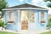 Alpholz 5-Eck Gartenhaus Monica Royal Gartenhaus aus Holz Produktbild-Vorschau 1