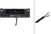 The image shows the back of a black LED work light and a separate cable with three wires. Anteprima dell’immagine prodotto