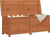 vidaXL Venkovní box na polštáře hnědý 150x50x56 cm Masivní Náhled obrázku produktu 3