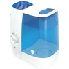 A white and blue humidifier with a clear water tank. Podgląd zdjęcia produktu