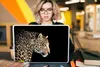MuchoWow® Laptop Aufkleber Sticker Cover Leopard - Profil - Produktbild-Vorschau 5