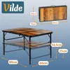 Vilde | Kempingový stůl výškově nastavitelný - 90x60 cm - Náhled obrázku produktu 5