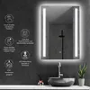 HOKO Badspiegel Wandspiegel 60x80cm+LED Wechsel Produktbild-Vorschau 9
