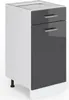 Façade de cuisine Vicco R-Line Anthracite Haute brillance Voir les images du produit 5