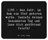 Mr. & Mrs. Panda Mouse Pad Spruch 1988 Geburtstag - Schwarz Produktbild-Vorschau 1